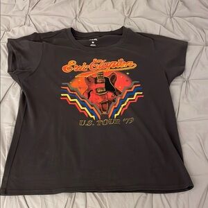 Eric Clapton Graphic T-Shirt - Black